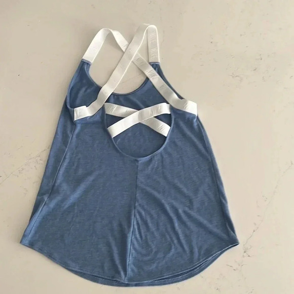 Nike Dri-Fit Indigo Storm Elastika training tank women’s size XS - Picture 9 of 12
